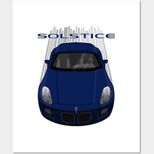 Pontiac Solstice GXP Coupe - Dark Blue Posters and Art